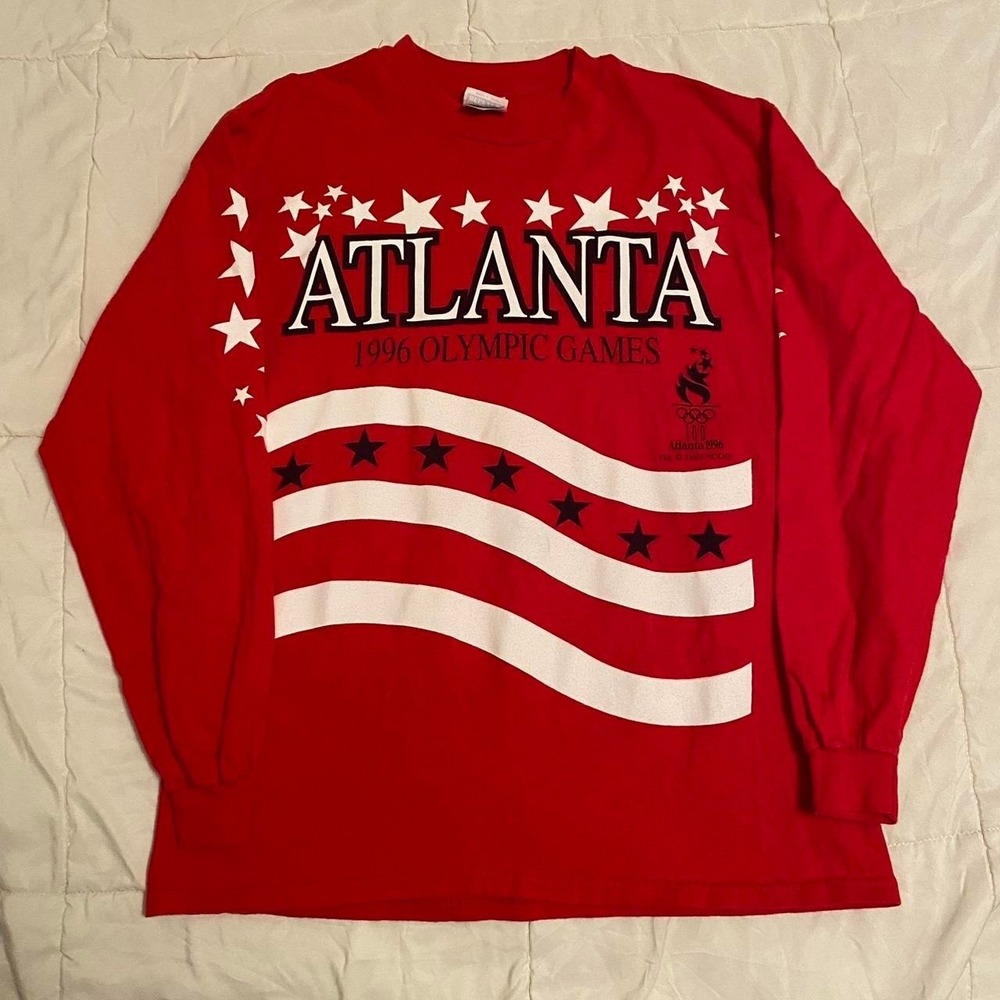 1996 Atlanta Olympic Games‎ long sleeve shirt  L